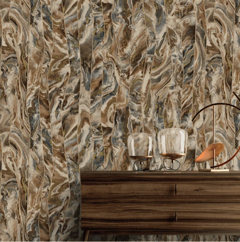 Adawall Octagon Marble Pattern Wallpaper 1201-5