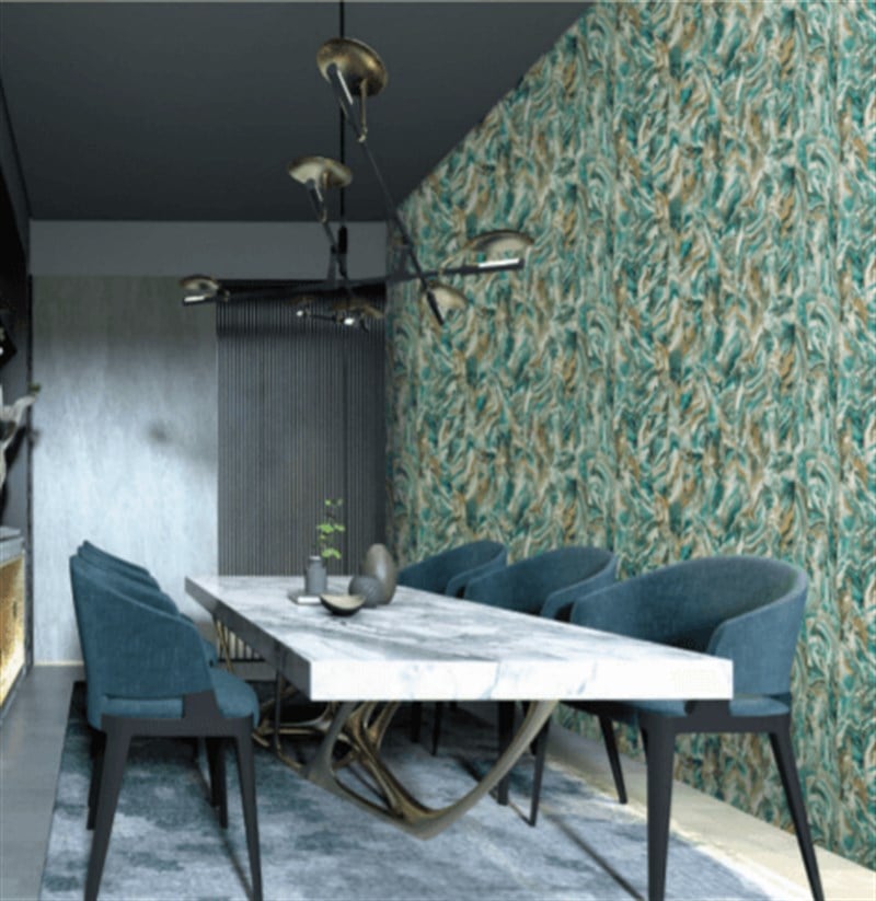 Adawall Octagon Marble Pattern Wallpaper 1201-4