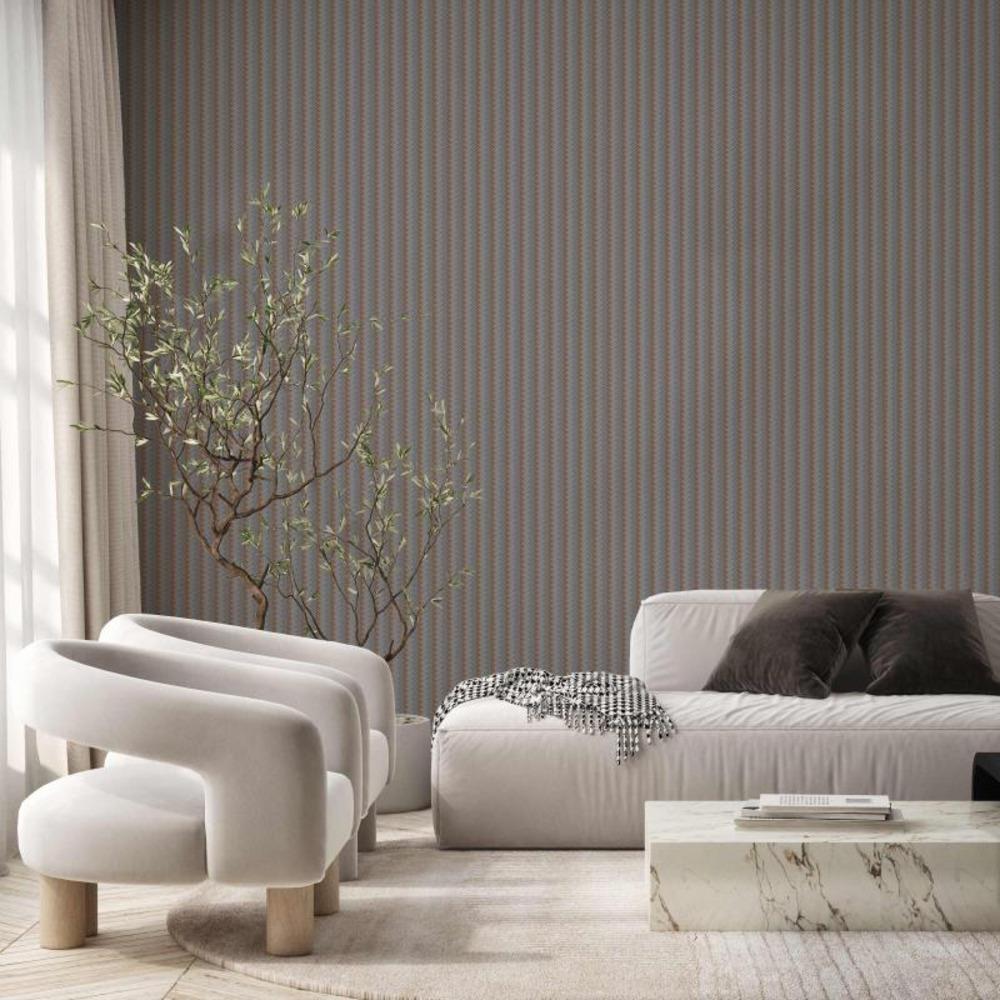 Adawall Omega Çizgili Duvar Kağıdı 23206-5