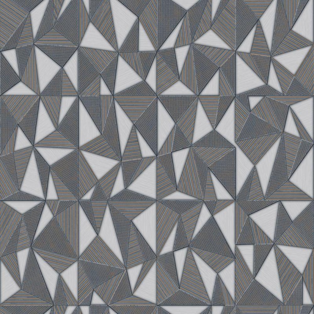 Adawall Omega Geometrik Desenli Duvar Kağıdı 23204-5