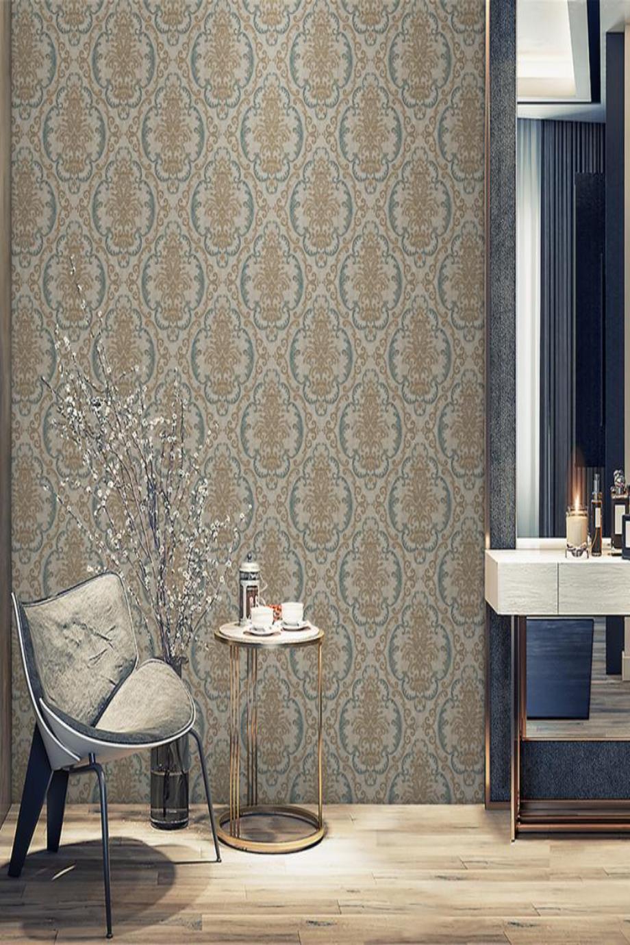 Adawall Rococo Damask Duvar Kağıdı 1312-3