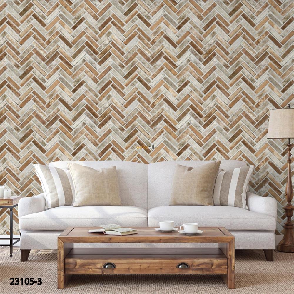 ورق حائط بنمط الطوب من Adawall Roka 23105-3