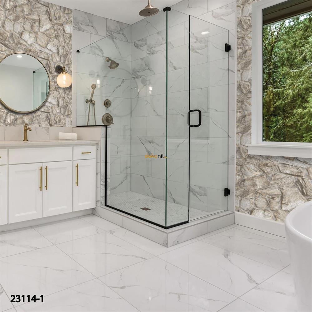 Adawall Roka Taş Desen Duvar Kağıdı 23114-1