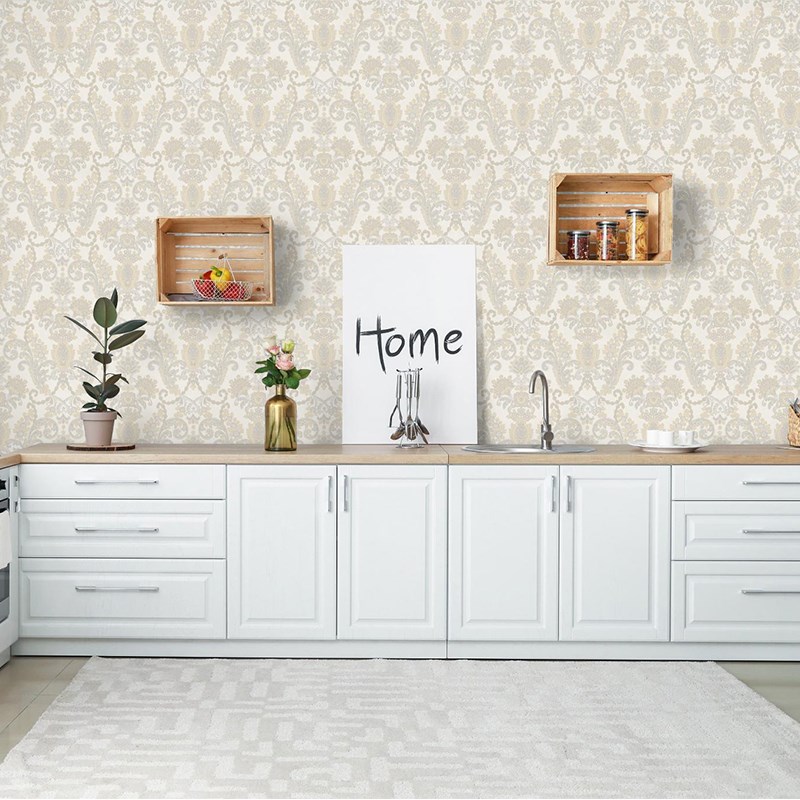 Adawall Rumi Damask Duvar Kağıdı 6804-1