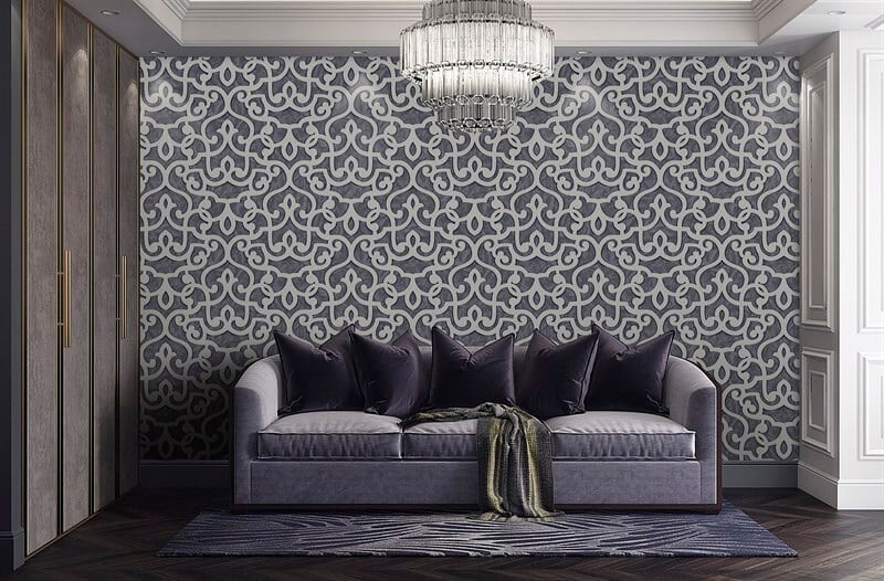 Adawall Seven Geometrik Duvar Kağıdı 7810-4
