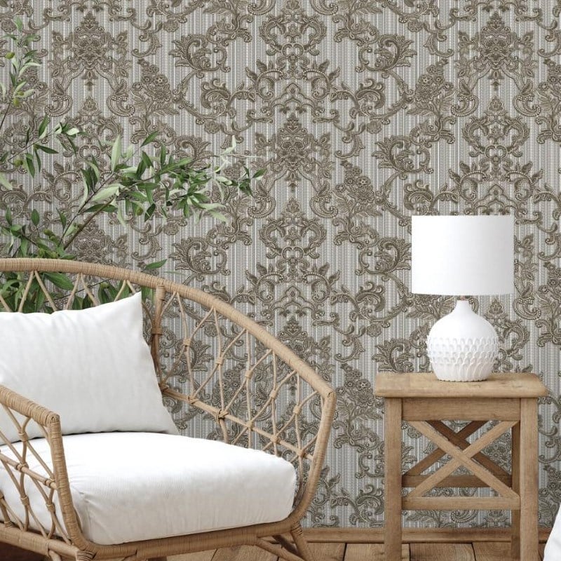 Adawall Seyyah Damask Duvar Kağıdı 1305-5