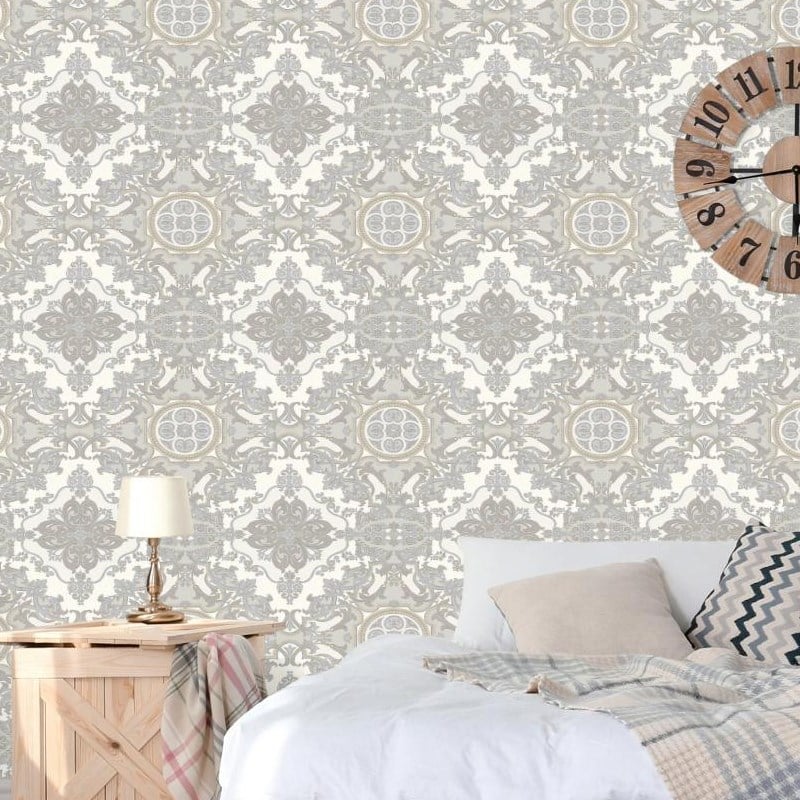 Adawall Seyyah Damask Wallpaper 1301-2
