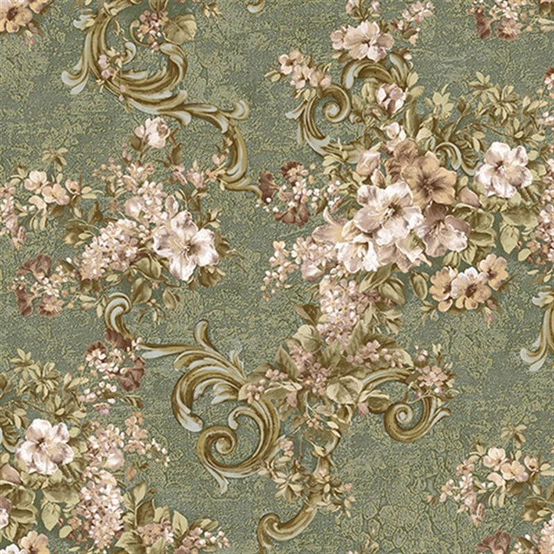 Adawall Signature Flower Pattern Wallpaper 1008-4
