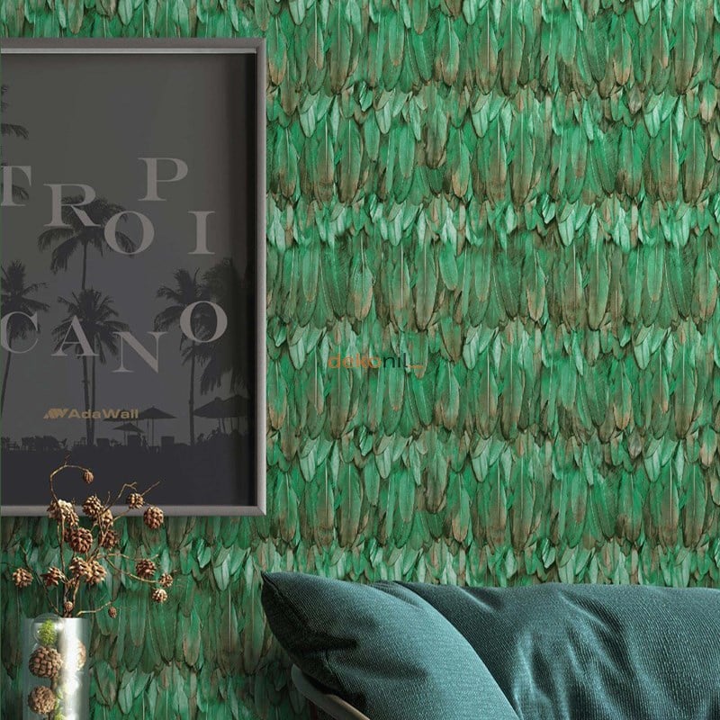 Adawall Tropicano Tüy Desenli Duvar Kağıdı 9913-4