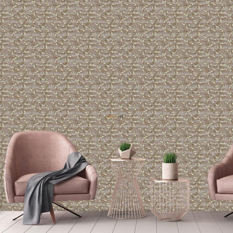 Adawall Vera Çiçek Desenli Duvar Kağıdı 1505-4