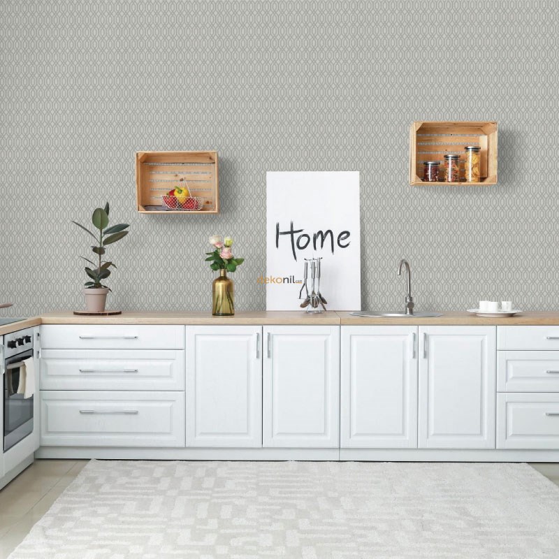 Adawall Vera Geometrik Desen Duvar Kağıdı 1502-3