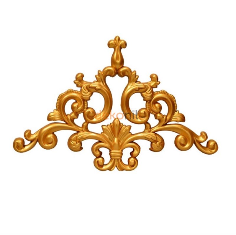 Altın D19 Saray Tavan Köşe Motif 41*26 cm