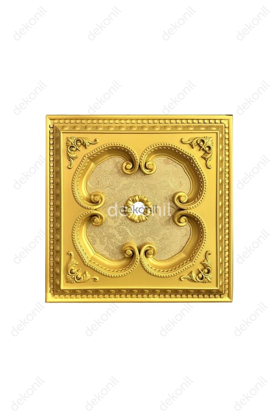 Altın Kare Saray Tavan 60*60 cm