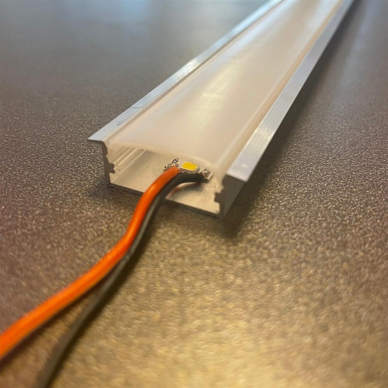 علبة ألومنيوم ضوء النهار عريض مدمج 100 سم