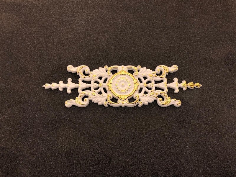 Beyaz Altın Motif 8,5*30 cm