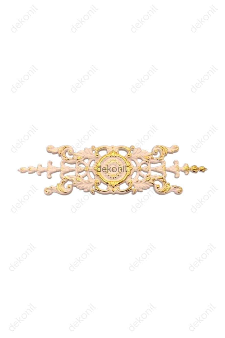 Beyaz Altın Motif 8,5*30 cm