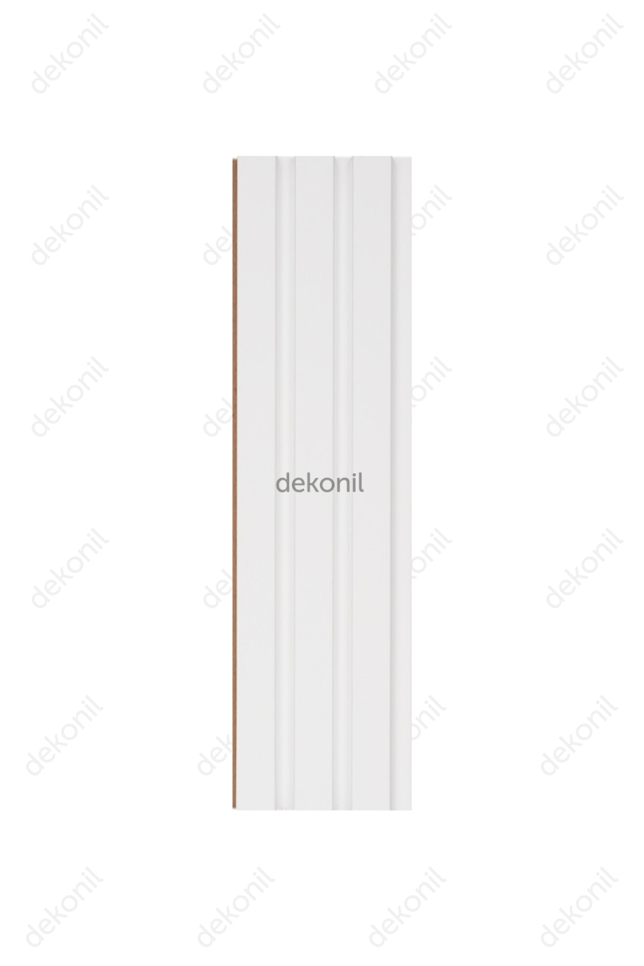 Beyaz MDF Lambri, Lux Duvar Paneli 12 cm