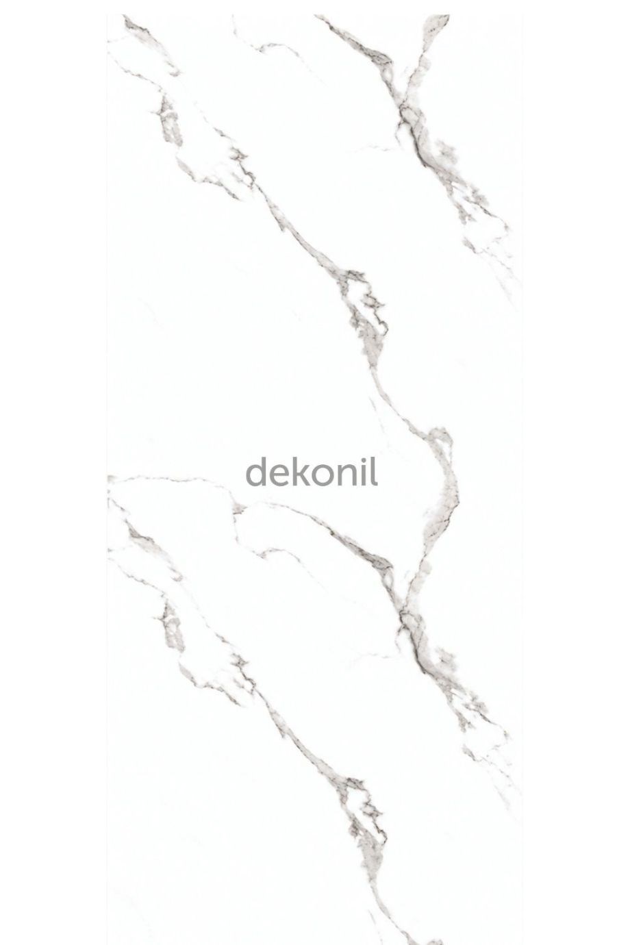 Bianco Beyaz Mermer Desenli PVC Duvar Paneli 122x244 cm