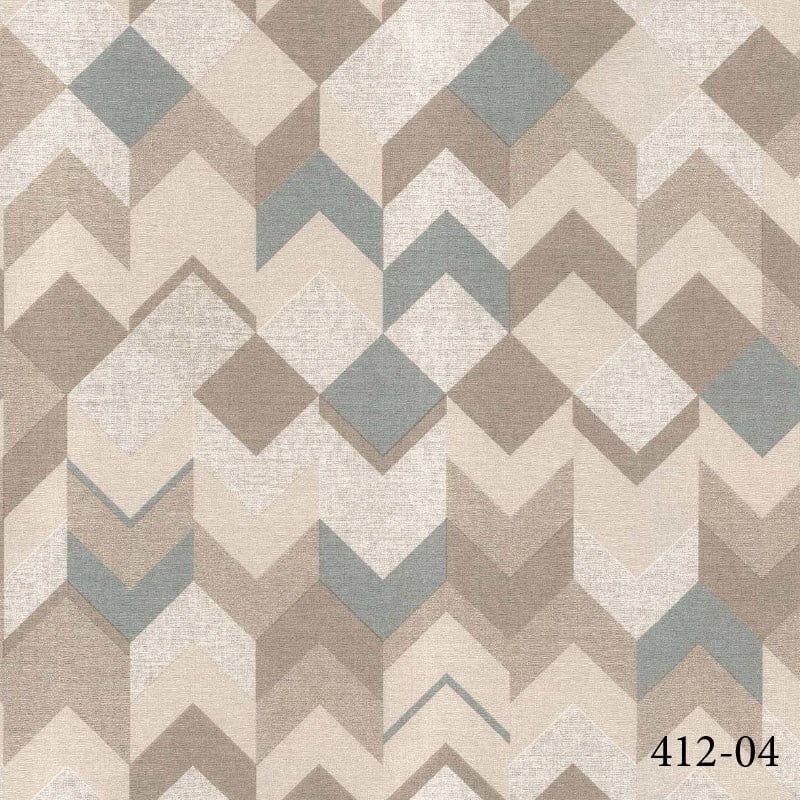 Decowall Maki Geometrik Duvar Kağıdı 412-04