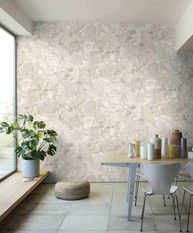 Decowall Orlando 1509-01 Mermer Desenli Duvar Kağıdı