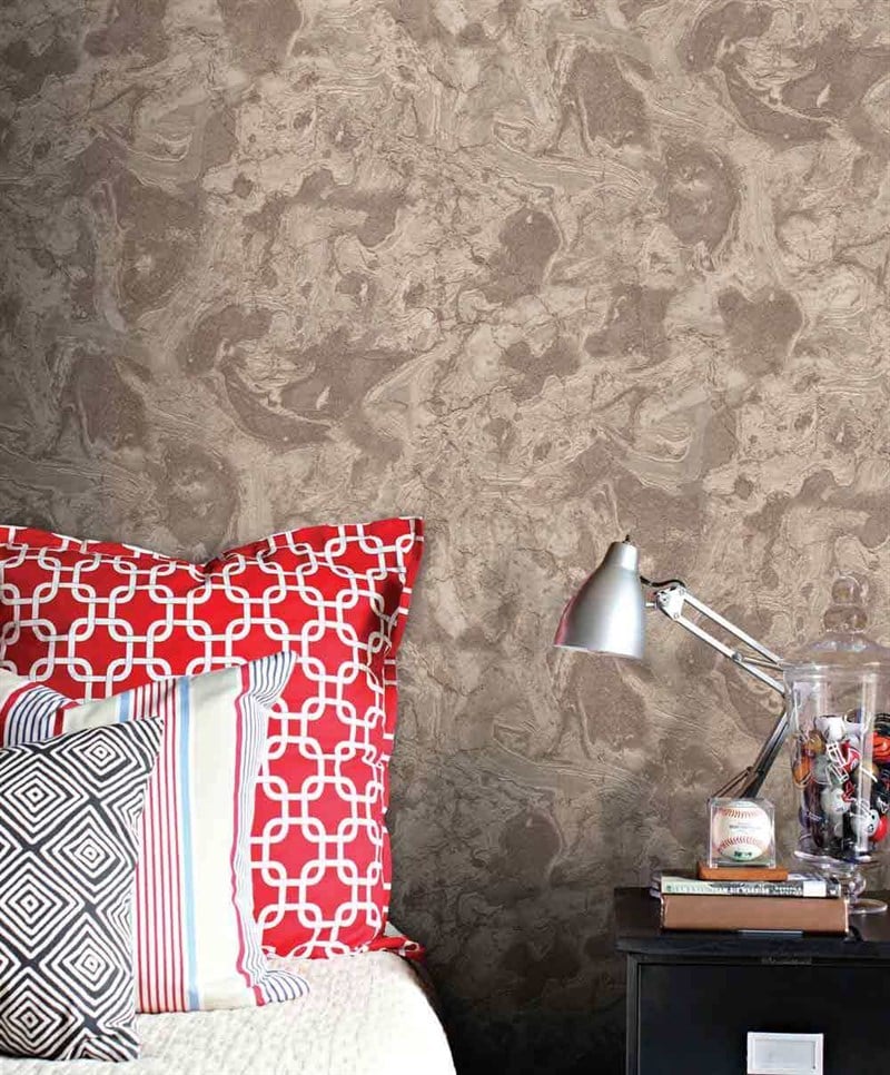 Decowall Orlando 1509-05 Mermer Desenli Duvar Kağıdı