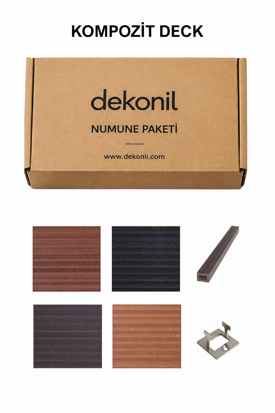 Dekonil Kompozit Deck Numune Paketi