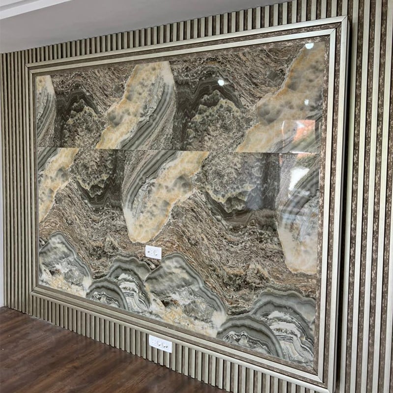 Antik Gümüş Duvar ve Tavan Lambri 12cm