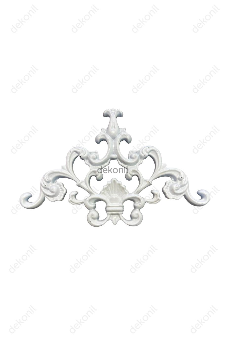 زخرفة جدارية قابلة للطلاء، زخرفة زاوية، 27*18 سم