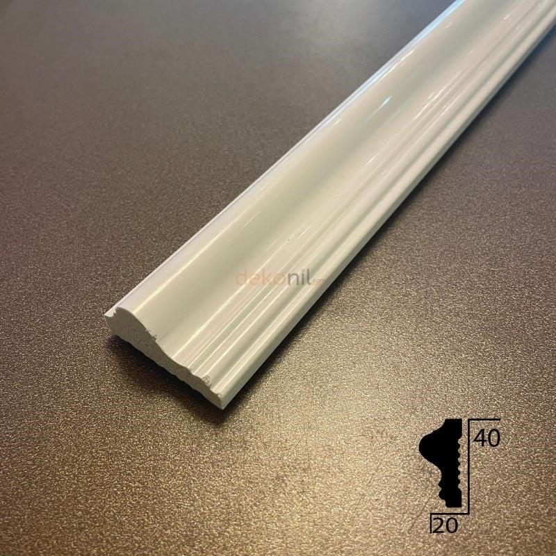 Destan 4cm ve 2,5 cm Boyanabilir Hazır Kesilmiş Duvar Çıtası Paketi 3lü (120cm*70cm)