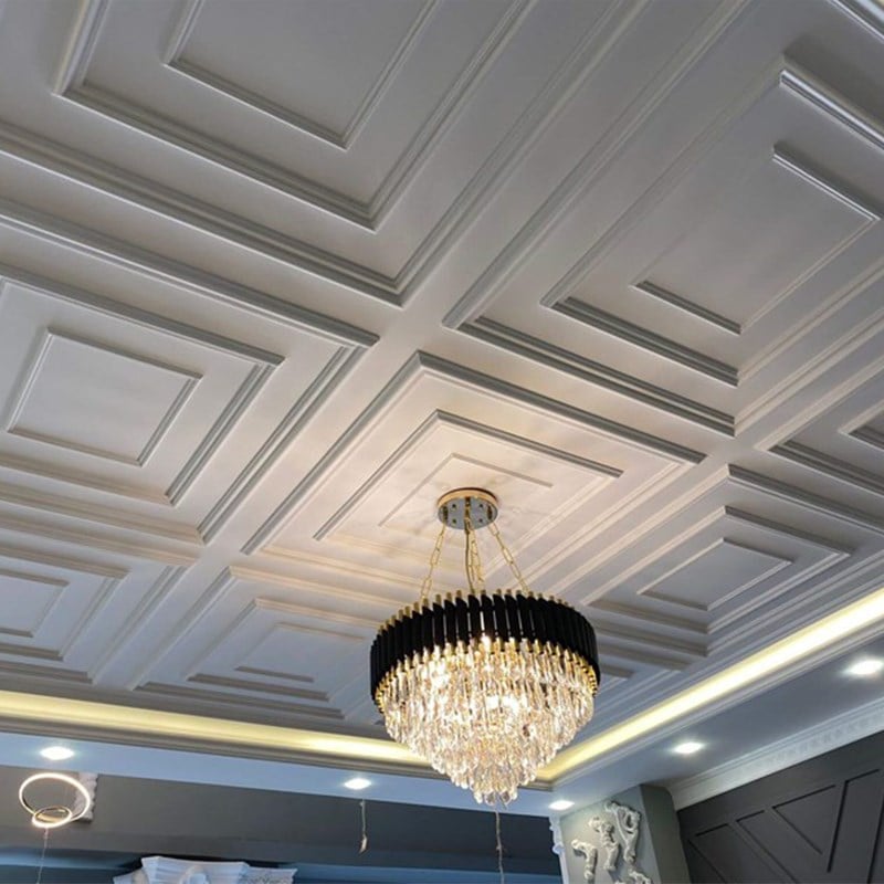 Destan Paintable Wall Moulding Lath 2,5cm