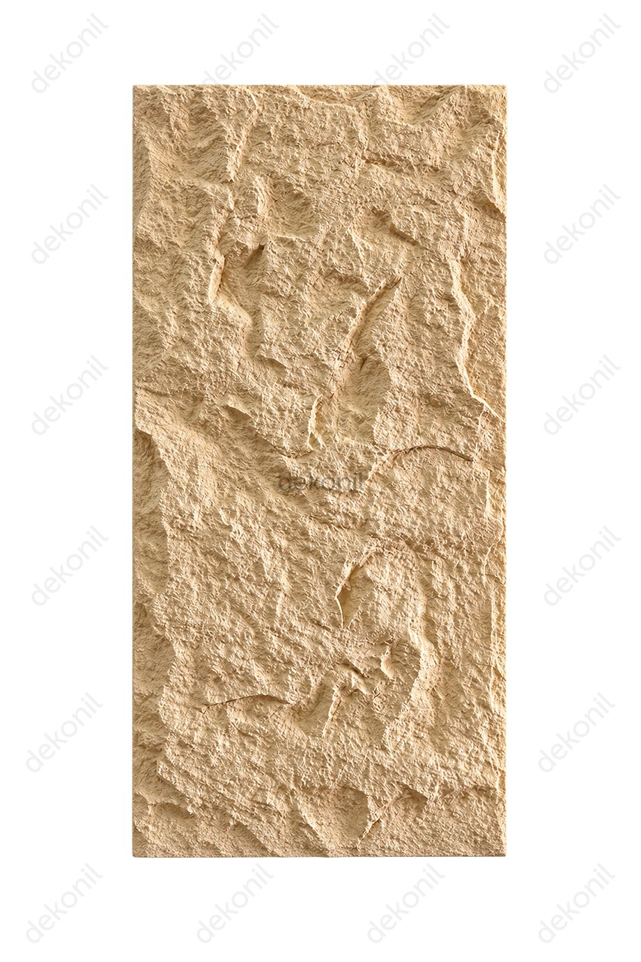 Doğaltaş Görünümlü 3D Poliüretan Kaya Duvar Paneli 60*120*3 cm