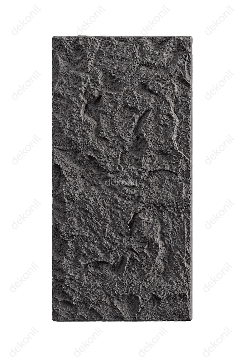 Doğaltaş Görünümlü 3D Poliüretan Kaya Duvar Paneli 60*120*3 cm