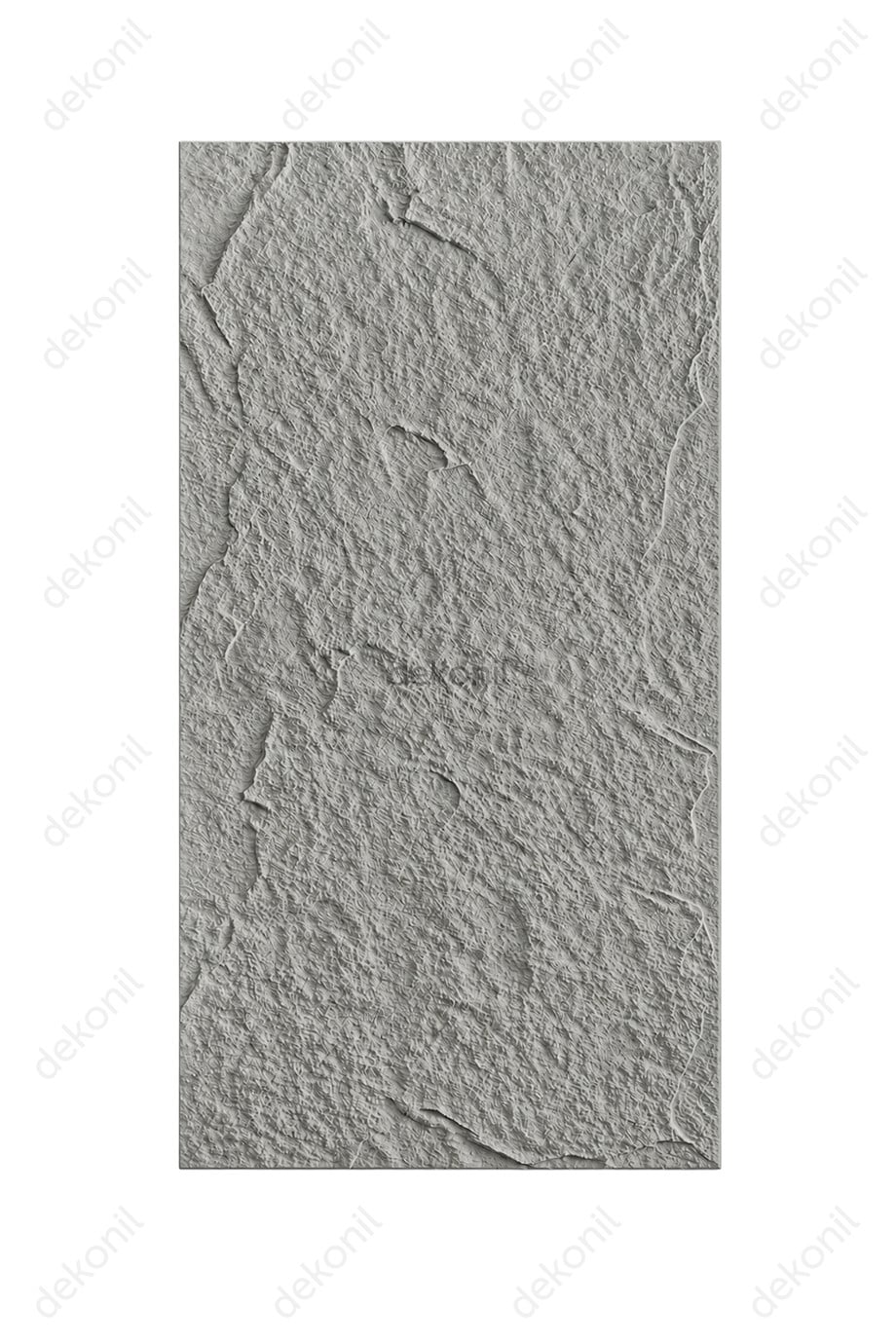 Doğaltaş Görünümlü 3D Poliüretan Kaya Duvar Paneli 60*120*1,6 cm