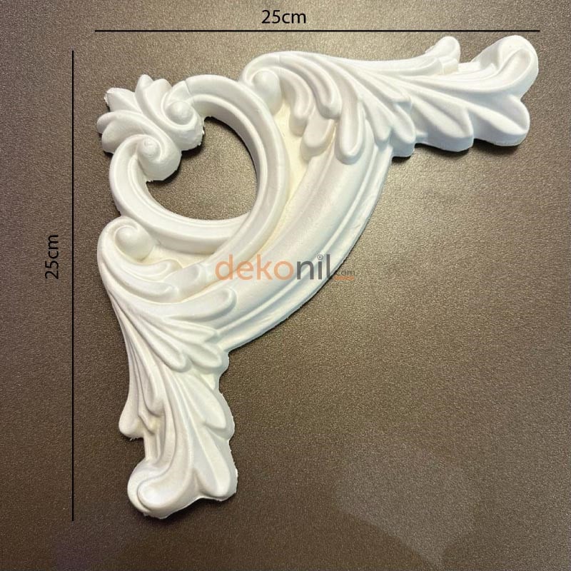 Eagle Poliüretan Boyanabilir 4cm Çıta Geçmeli Köşe Motifi