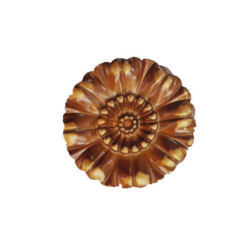 Eskitme Küçük Papatya Motif 9 cm