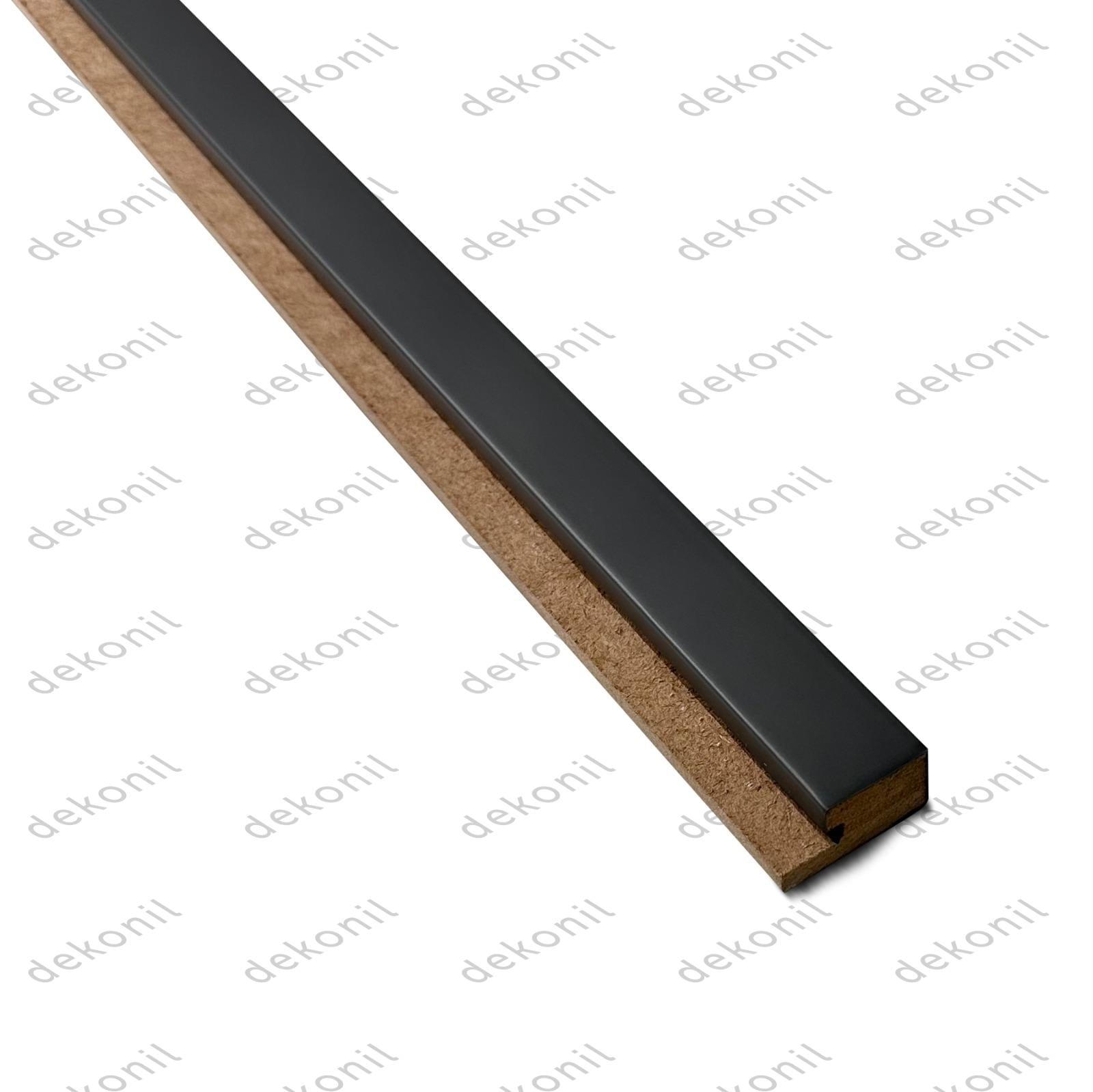 Fırtına Mdf Sağ Bitiş Kapama Çıtası 3 cm
