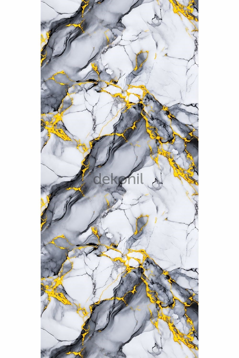Gold Storm Mermer Desenli PVC Duvar Paneli 122x244 cm
