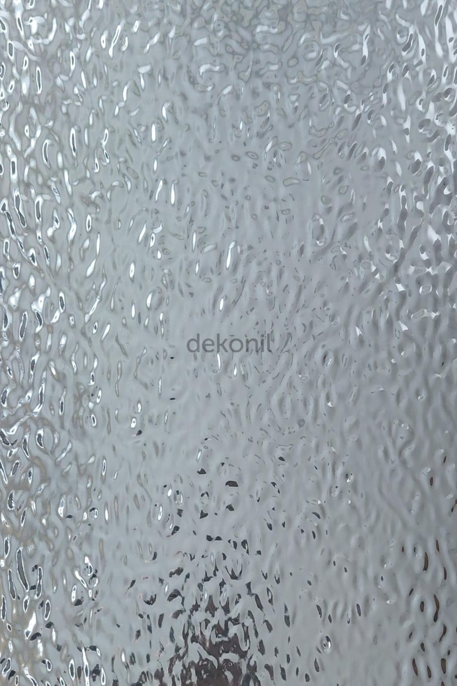 Gümüş Damla Efektli PVC Foam Board Duvar Paneli 122×244 cm