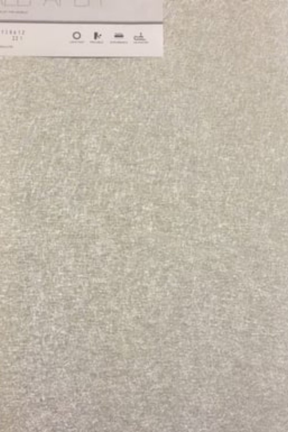 Gümüş Varaklı Düz Desenli Duvar Kağıdı D-138612