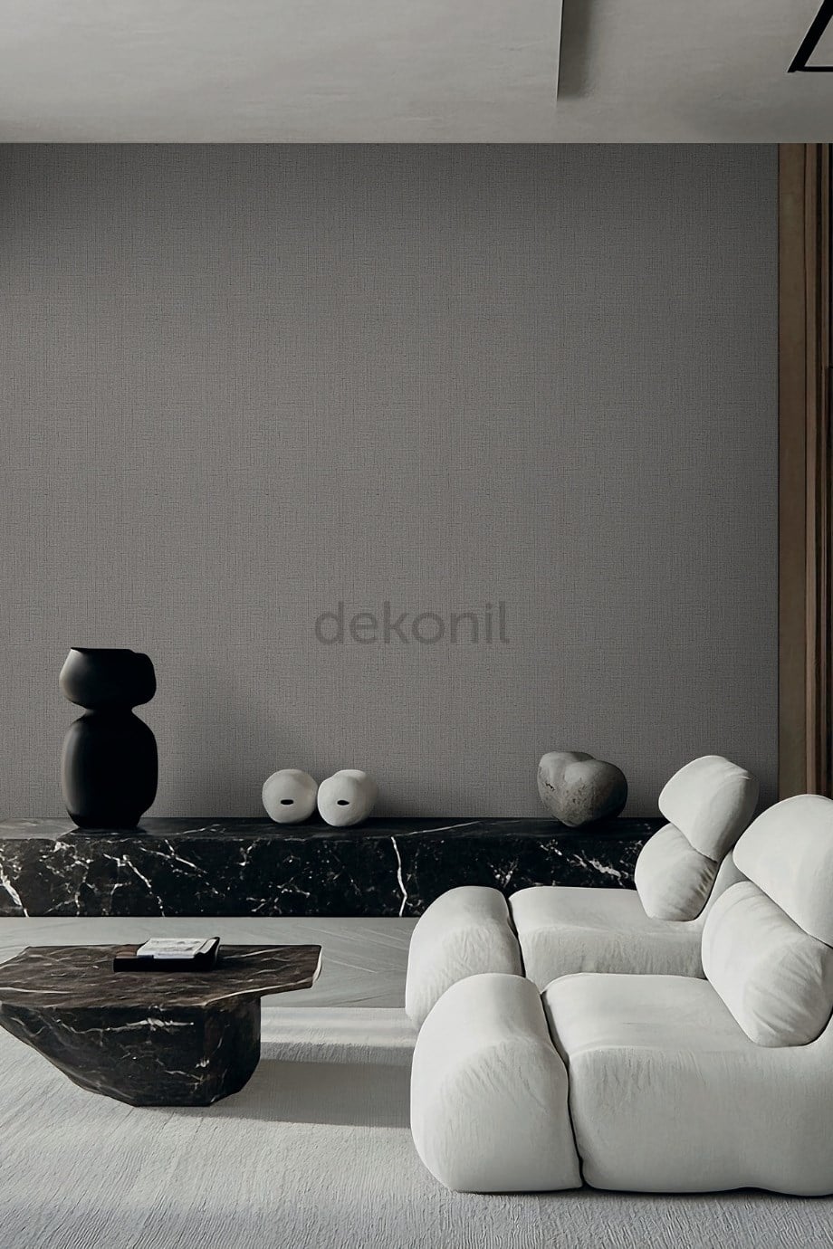 Hasır Desenli Tekstil Duvar Kağıdı BT90119