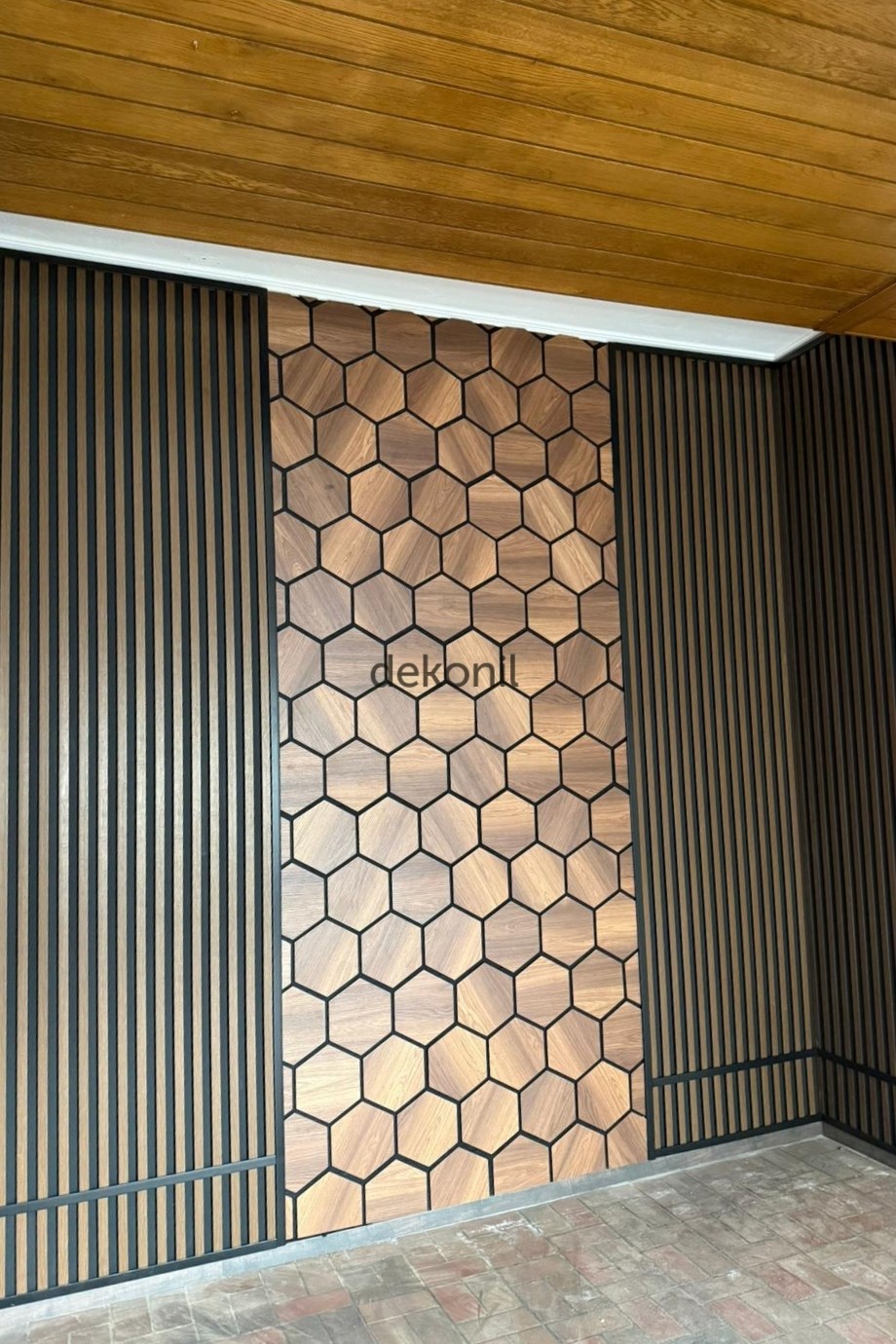 Hexagon Akustik Altıgen Hamilton Duvar Paneli