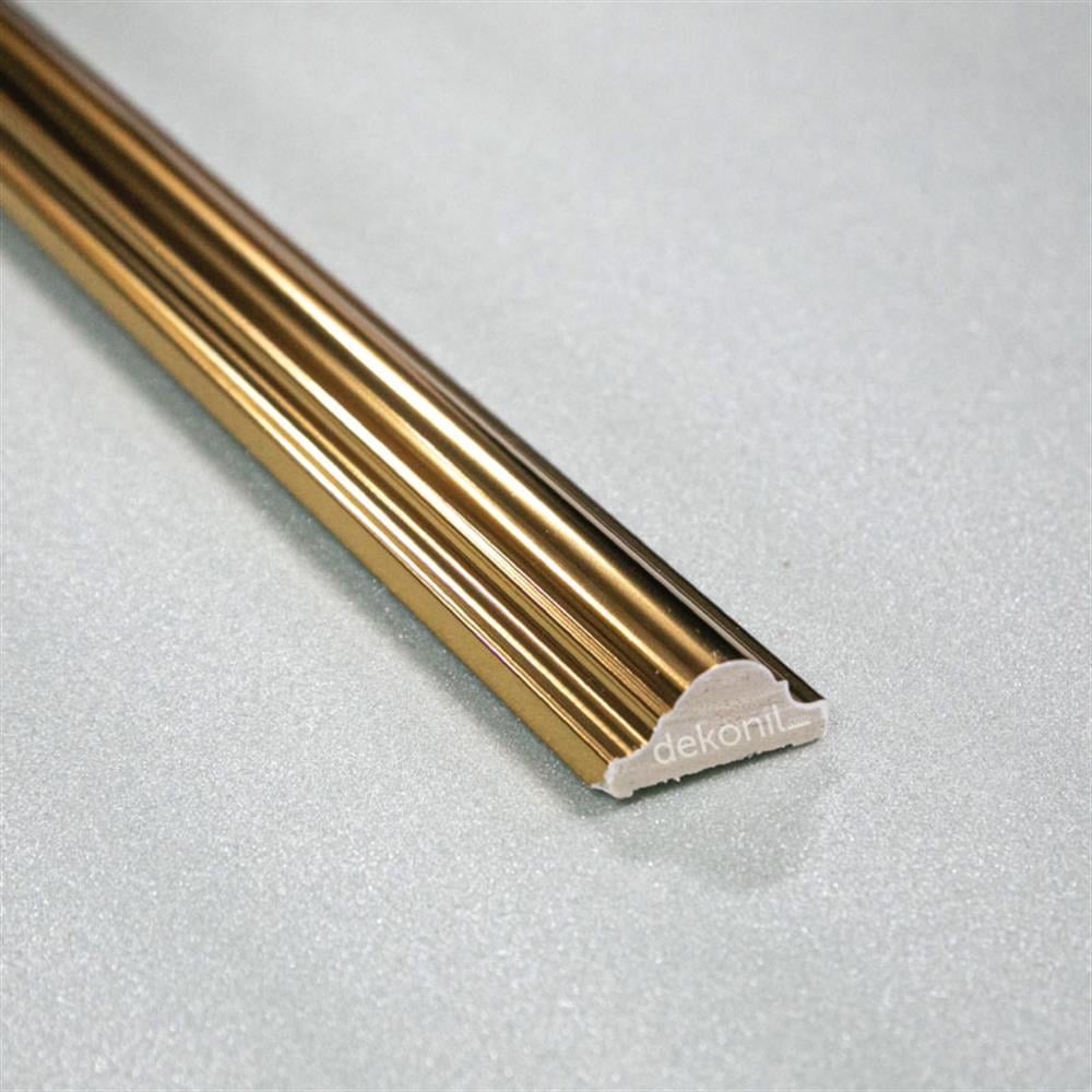 Decorative Wall Lath Gold 4cm