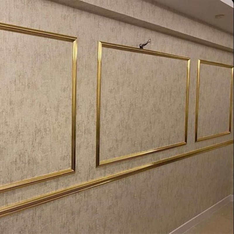 Decorative Wall Lath Gold 4cm