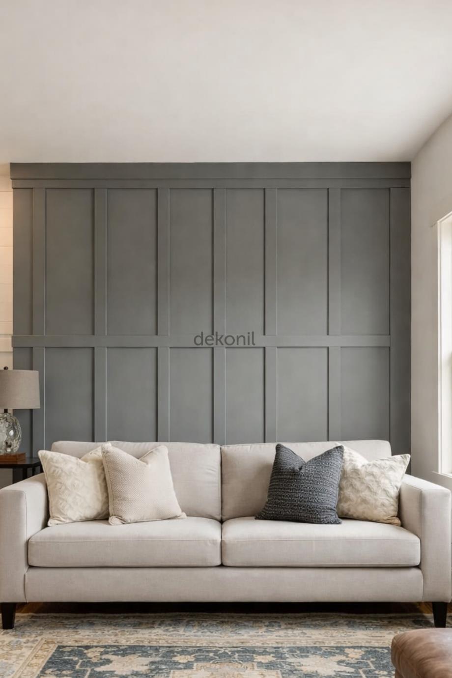 İskandinav Duvar Çıtası MDF 10*100 cm