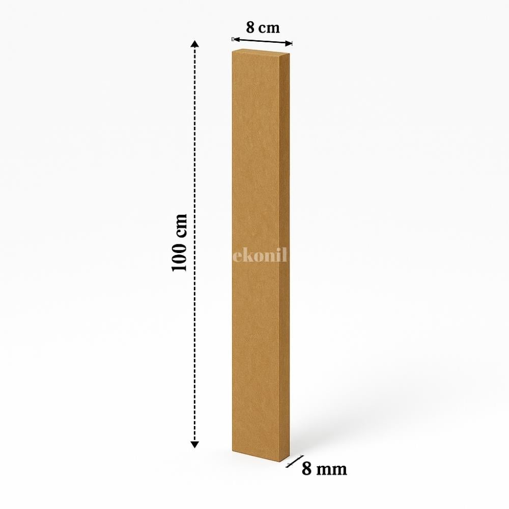 İskandinav Duvar Çıtası MDF 8*100 cm