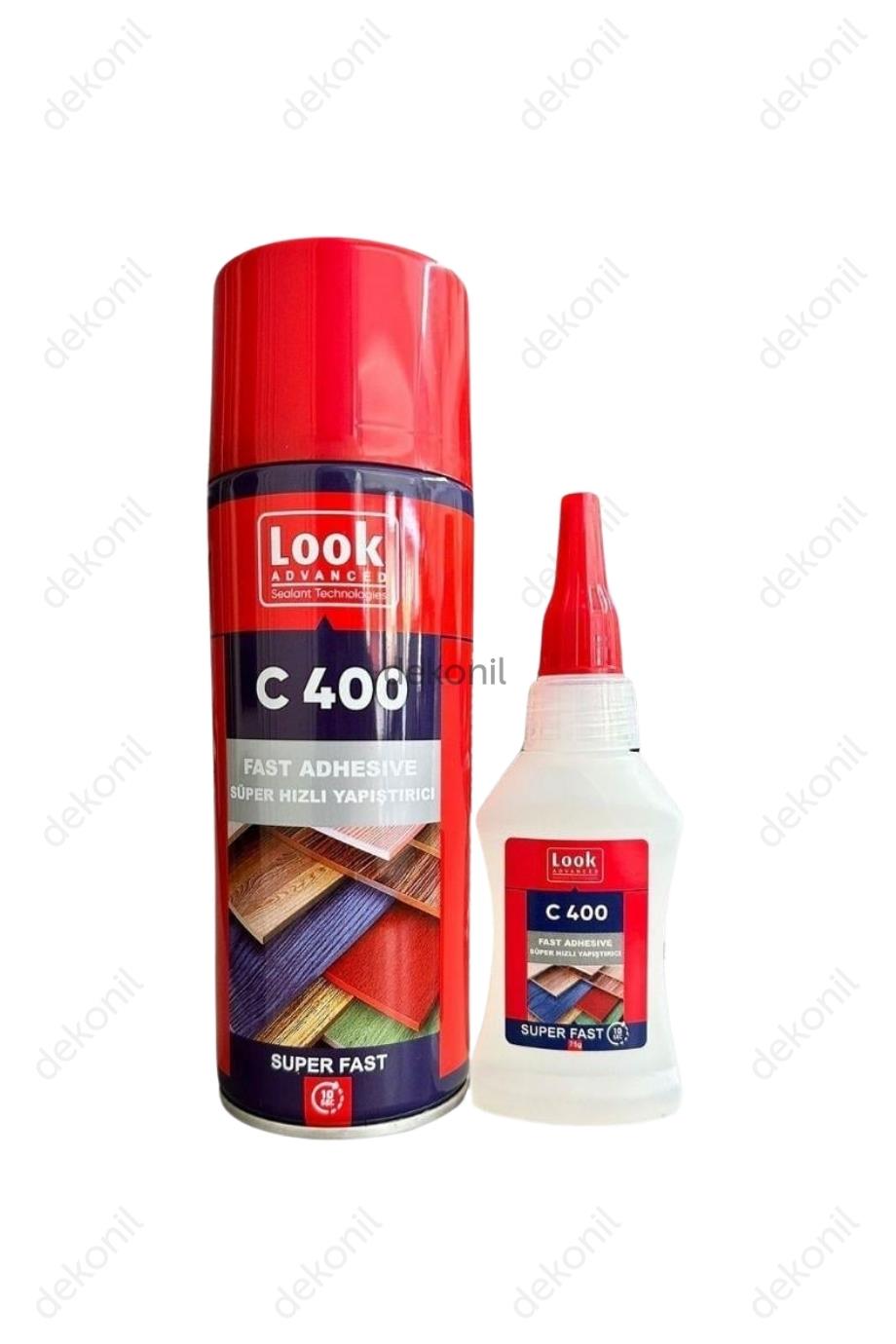 Mdf Kit Hızlı Yapıştırıcı Look 400ml