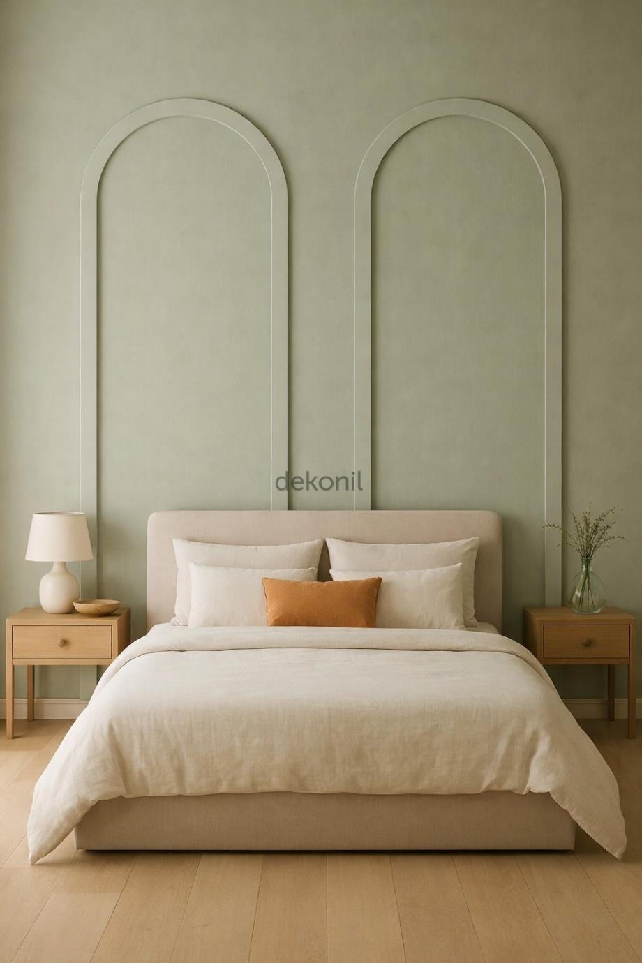 MDF Oval Duvar Çıtası 96*248 cm