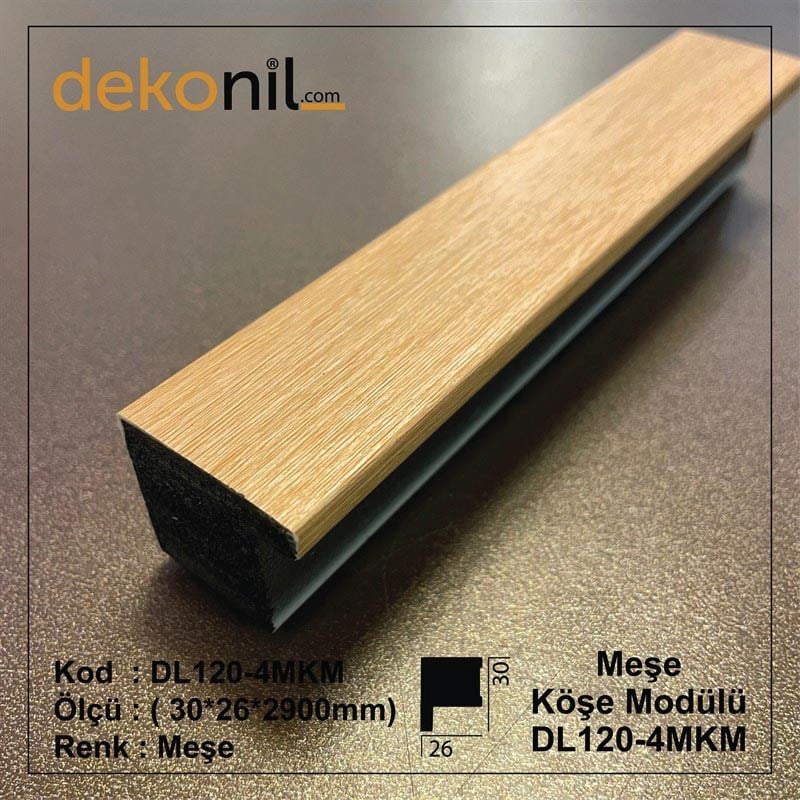 Oak Corner Profile 3 cm