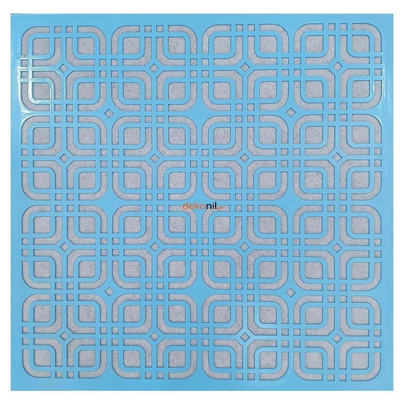 Moderna Mavi Pvc Tavan Paneli 60*60 cm