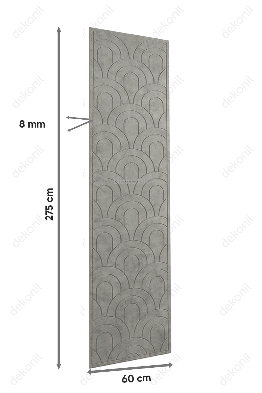 Moon Real Bohem MDF Duvar Paneli 60*275 cm
